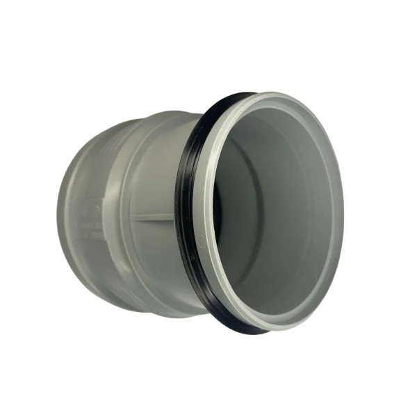 Переход Burke 110 с гл.конца на раструб PP с увеличенным внутренним проходом серый (110110G) Переход Burke 110 с гл.конца на раструб PP с увеличенным внутренним проходом серый (110110G)