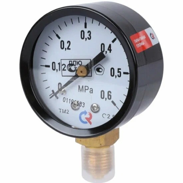 Манометр Росма 1/4" ТМ-210Р.00 0-1,0 МРа 10 бар. d-50 мм. радиальный (597)