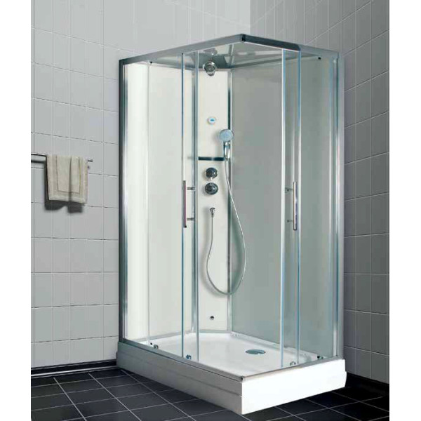 Душевая кабина Timo Ilma 102 L 120x80x223 стекло прозрачное, профиль хром (ILMA-102 L) Душевая кабина Timo Ilma 102 L 120x80x223 стекло прозрачное, профиль хром (ILMA-102 L)