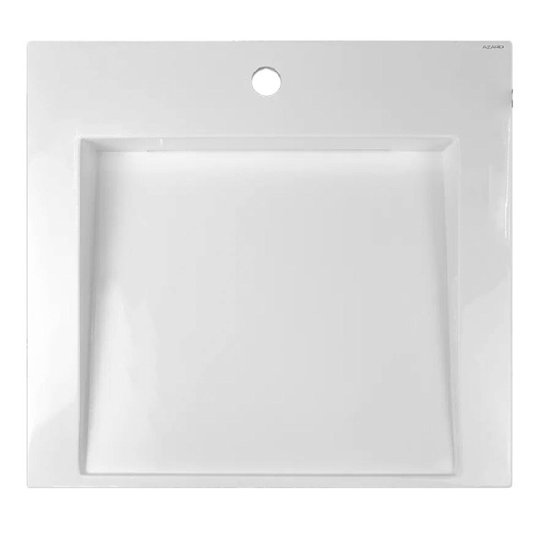 Раковина над стиральной машиной Azario 60x55,5x80 с сифоном белая (CS00082282)