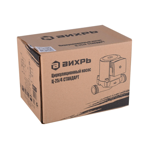 Насос циркуляционный Вихрь ЦН-25-4 Стандарт (68/7/6) Насос циркуляционный Вихрь ЦН-25-4 Стандарт (68/7/6)