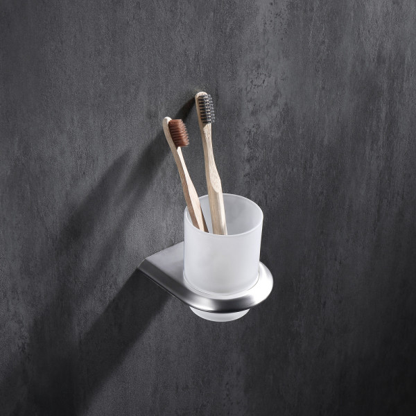 Стакан для зубных щеток Abber Nord сатин (AA1556SP)