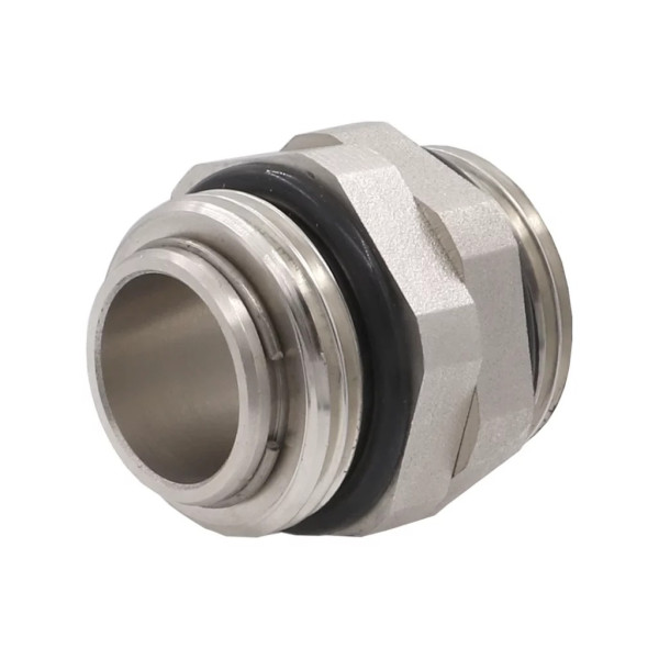 Ниппель сдвоенный 1" Vieir (с уплотнительными кольцами) (VRG55MM)