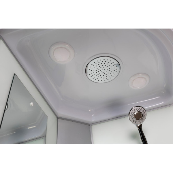 Душевая кабина Classic 90x90 стекло матовое, профиль хром матовый (NG-2308-14) Душевая кабина Classic 90x90 стекло матовое, профиль хром матовый (NG-2308-14)