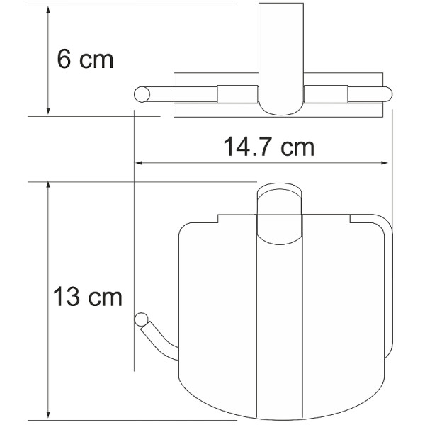 Держатель для туалетной бумаги WasserKRAFT Berkel (K-6825)