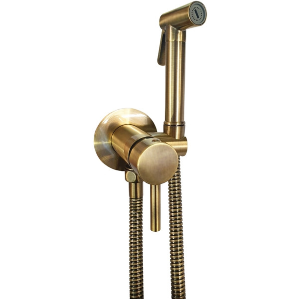 Гигиенический душ Paffoni Tweet Round бронзовый (ZDUP110BR)