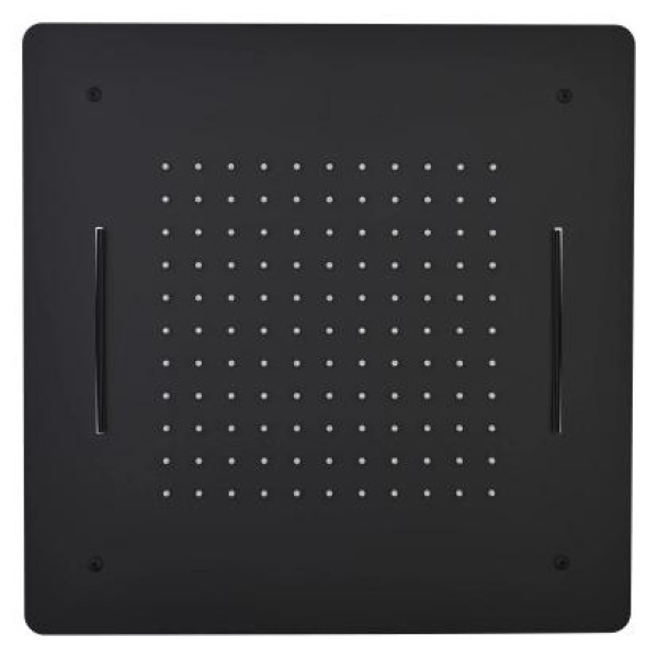 Верхний душ Boheme  60x60 см черный (428-B)