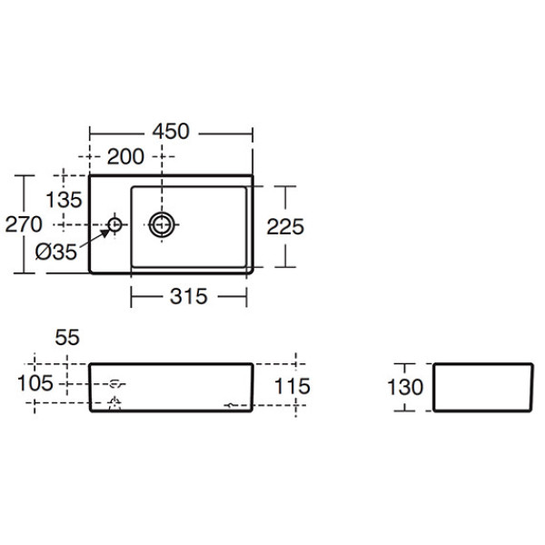 Раковина накладная Ideal Standard Strada (K081701) Раковина накладная Ideal Standard Strada (K081701)