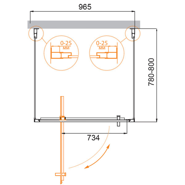 Душевой уголок Cezares Molveno 100x80x195 стекло прозрачное, профиль хром (MOLVENO-BA2-100/80-C-Cr-IV) Душевой уголок Cezares Molveno 100x80x195 стекло прозрачное, профиль хром (MOLVENO-BA2-100/80-C-Cr-IV)
