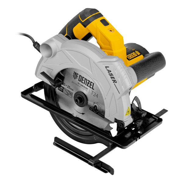 Пила циркулярная Denzel CS-185, 1500 Вт, 185 мм (27303)