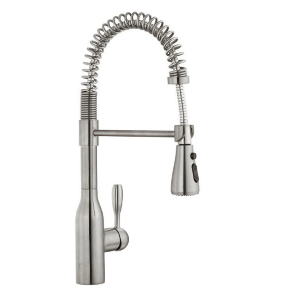 Смеситель для кухни E.C.A. Flux с выдвижным изливом хром (406218019EX)