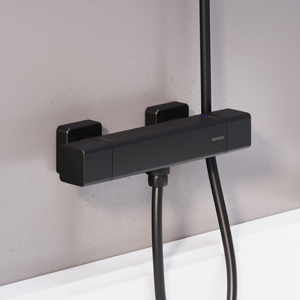Смеситель для душа Damixa Gala черный (536000300) Смеситель для душа Damixa Gala черный (536000300)