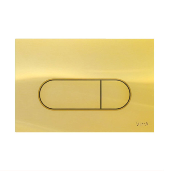 Клавиша смывная Vitra Root Round золото (740-2224)