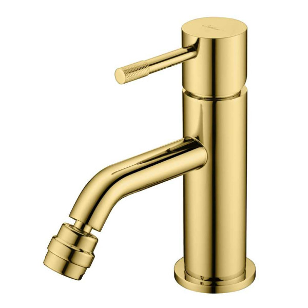 Смеситель для биде Boheme Uno Золотой (466-G)