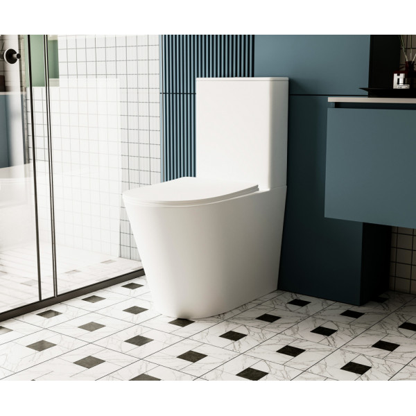 Унитаз напольный Abber Bequem 370x660x855 белый (AC1112T) Унитаз напольный Abber Bequem 370x660x855 белый (AC1112T)