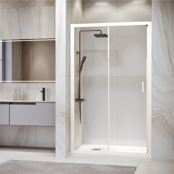 Душевая дверь RGW Passage PA-14 W 170x195 стекло прозрачное, профиль белый (41081417-15) Душевая дверь RGW Passage PA-14 W 170x195 стекло прозрачное, профиль белый (41081417-15)