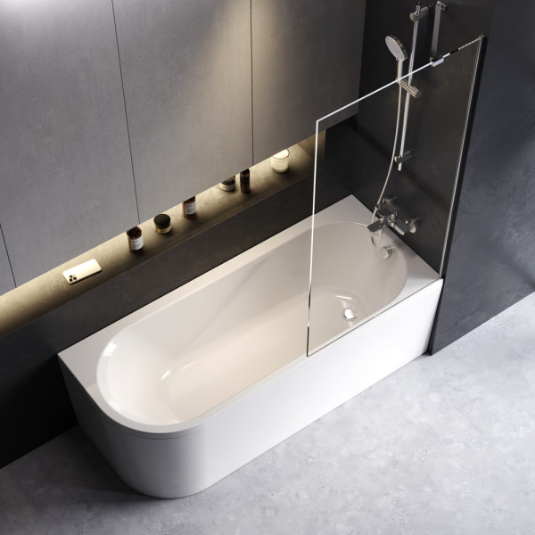 Ванна акриловая AM.PM угловая X-joy 170x70 правосторонняя белая (W94A-170R70W-A)