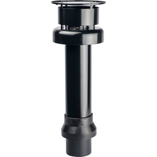 Элемент дымохода Stout DN80/100 комплект адаптер вертикальный утепленный, 584 мм, фин.уч-ок. (SCA-0080-800001)