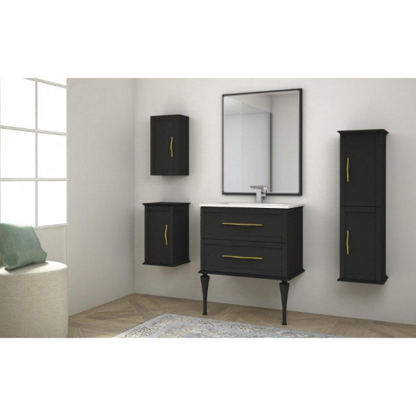 Тумба подвесная Cezares Tiffany 100x55 Nero Grafite (54952) Тумба подвесная Cezares Tiffany 100x55 Nero Grafite (54952)