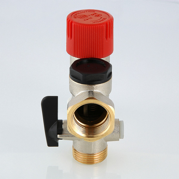 Группа безопасности водонагревателя 1/2" (с сифоном) Valtec (VT.461.N.04 НП)
