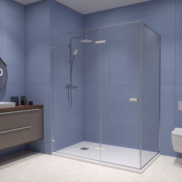 Душевой уголок RGW Stilvoll 100x80 стекло прозрачное, профиль хром (353204008-11)