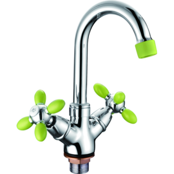 Смеситель для раковины Loffrey хром (LF81010G)