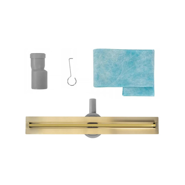 Лоток душевой Rea Neox slim pro 800 gold золото глянец. (REA-G2719)