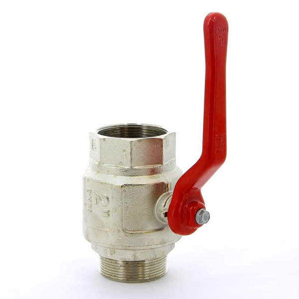 Кран Itap 2" ВН шаровый Ideal (красная ручка) (0910200)