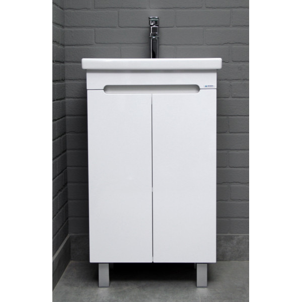 Тумба напольная Como 50 Аура без ящика Айсберг Домино (DA2503T) Тумба напольная Como 50 Аура без ящика Айсберг Домино (DA2503T)