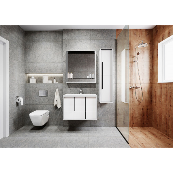 Пенал подвесной Aquaton Ривьера 320x230x1360 белый матовый (1.A239.2.03R.VX2.0) Пенал подвесной Aquaton Ривьера 320x230x1360 белый матовый (1.A239.2.03R.VX2.0)