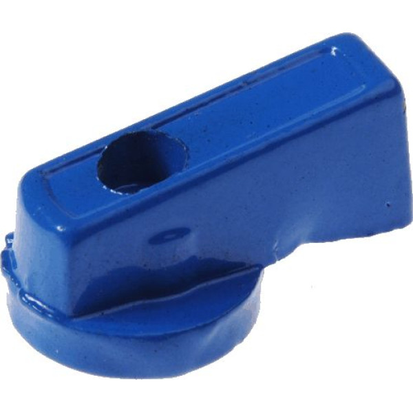 Ручка для коллектора с шар.клапанами TeRma (синяя) (01498)