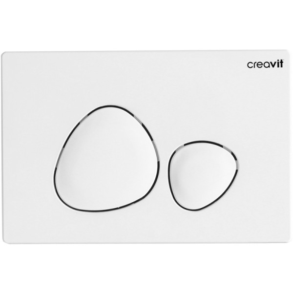 Клавиша смывная Creavit SPA белый (GP7001.00) Клавиша смывная Creavit SPA белый (GP7001.00)