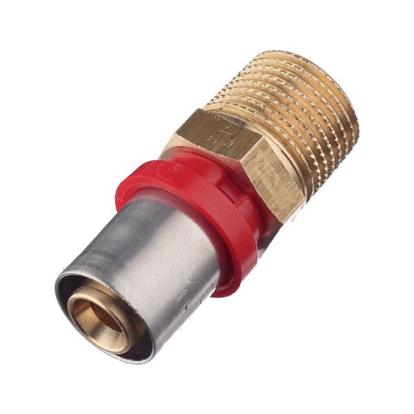 Соединение прямое Tiemme 16х1/2"Н латунь (пресс) (1650009 / 1650G001604CZ) Соединение прямое Tiemme 16х1/2"Н латунь (пресс) (1650009 / 1650G001604CZ)