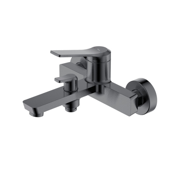 Смеситель для ванны и душа Iddis Parker графит матовый (PARGM00i02WA) Смеситель для ванны и душа Iddis Parker графит матовый (PARGM00i02WA)