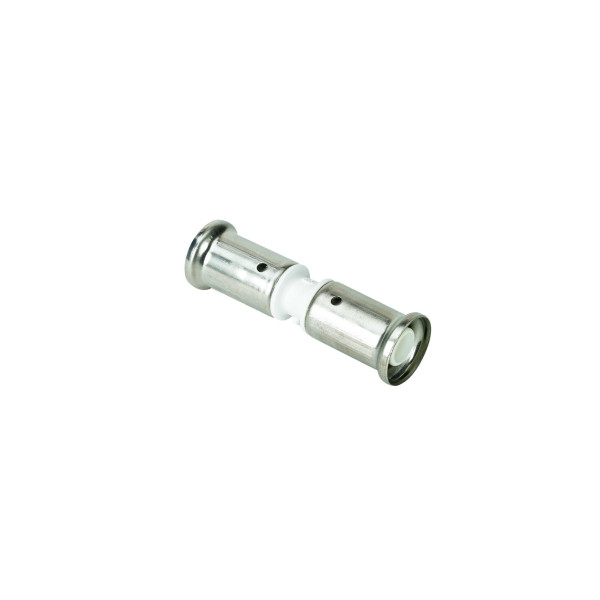 Соединение прямое 32х32 Henco PVDF (пресс, белое) (15PKW-3232) Соединение прямое 32х32 Henco PVDF (пресс, белое) (15PKW-3232)