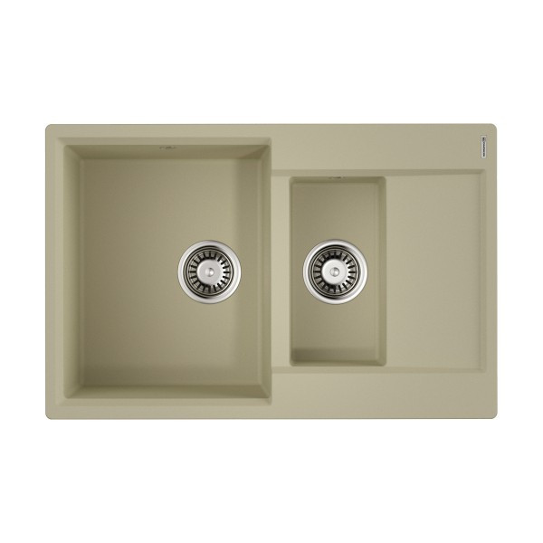 Мойка для кухни врезная Omoikiri Daisen 78-2-BE 780х510 ваниль (4993328)