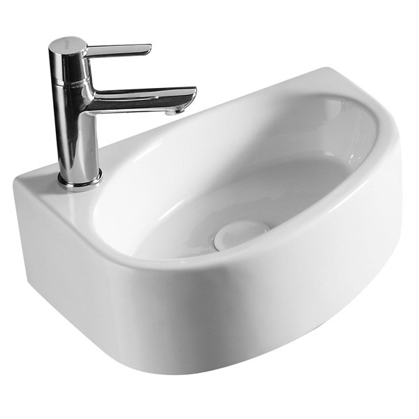 Раковина подвесная Azario Orleans 42x14x29 белая (AZ-4519A) Раковина подвесная Azario Orleans 42x14x29 белая (AZ-4519A)