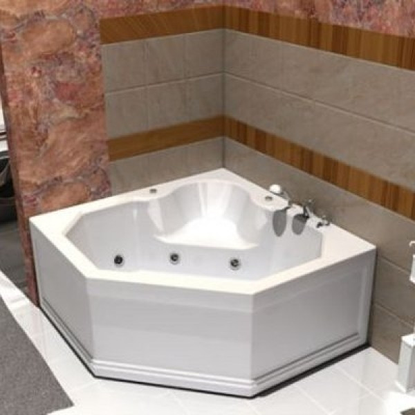 Ванна гидромассажная Акватек Лира 148х148 НМ (пневматика)