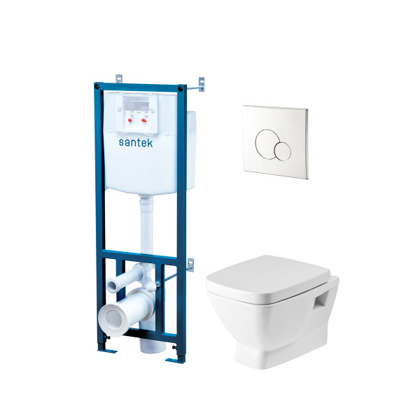 Комплект инсталляция с унитазом Santek Нео 427х400х1120 (1WH501543)