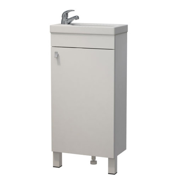 Тумба напольная Melodia Мини 40 МДФ (Como 40) 39x80 (MFR79375WT) Тумба напольная Melodia Мини 40 МДФ (Como 40) 39x80 (MFR79375WT)