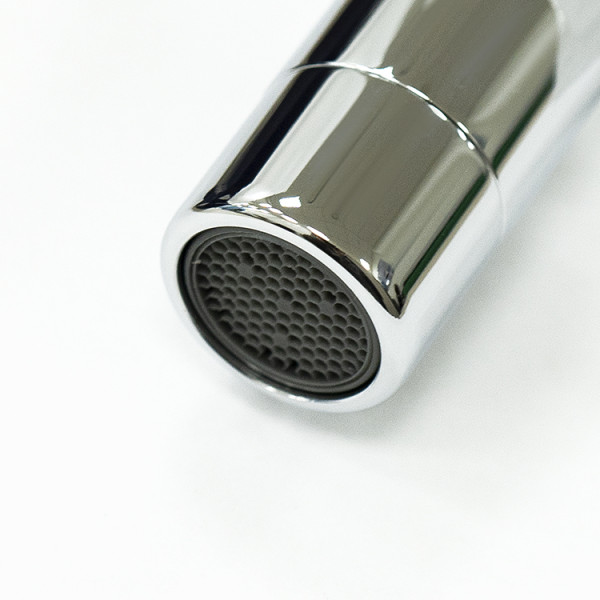 Смеситель для кухни Lemark Linara хром/серый (LM0415C-Gray)