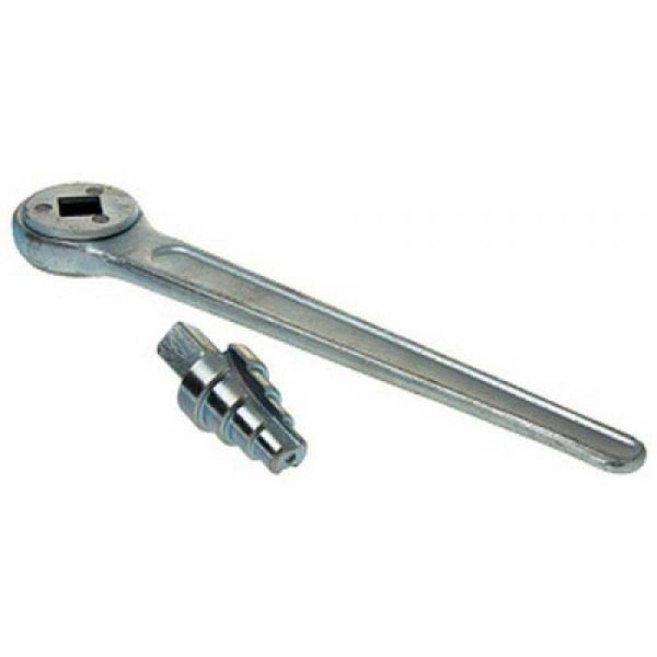 Ключ для монтажа сгонов (американок) 1/2" - 1 1/4" с трещеткой (65008) Ключ для монтажа сгонов (американок) 1/2" - 1 1/4" с трещеткой (65008)