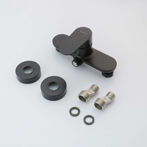 Смеситель для душа Aquatek Ника черный матовый (AQ1860MB) Смеситель для душа Aquatek Ника черный матовый (AQ1860MB)