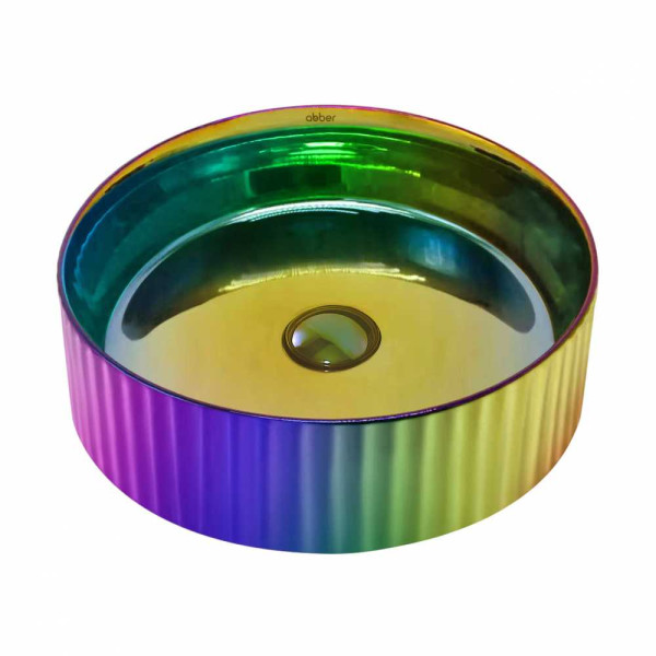 Раковина накладная Abber Bequem хамелеон (AC2114Regen)