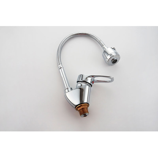 Смеситель для кухни Ledeme с гибким изливом (L4304) Смеситель для кухни Ledeme с гибким изливом (L4304)