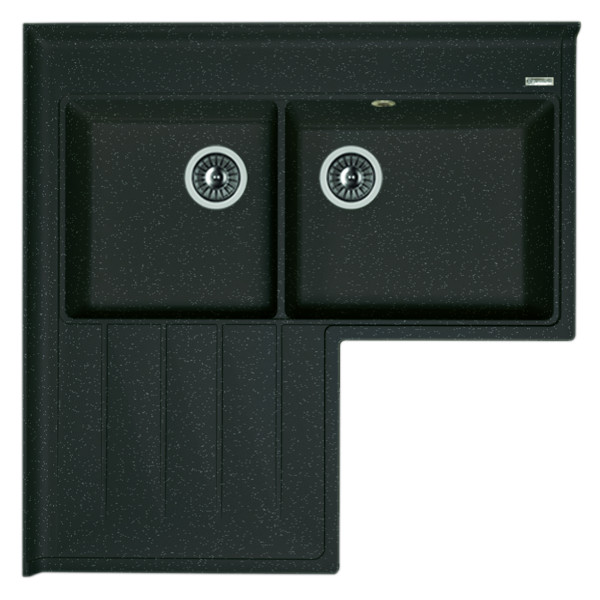 Мойка для кухни Florentina Адрия 96х55 Fg, Черный (20.380.L0960.102) Мойка для кухни Florentina Адрия 96х55 Fg, Черный (20.380.L0960.102)