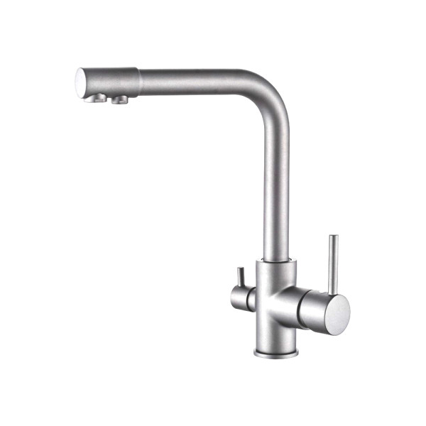 Смеситель для кухни Ledeme хром, с выходом для питьевой воды (L4055A-3) Смеситель для кухни Ledeme хром, с выходом для питьевой воды (L4055A-3)