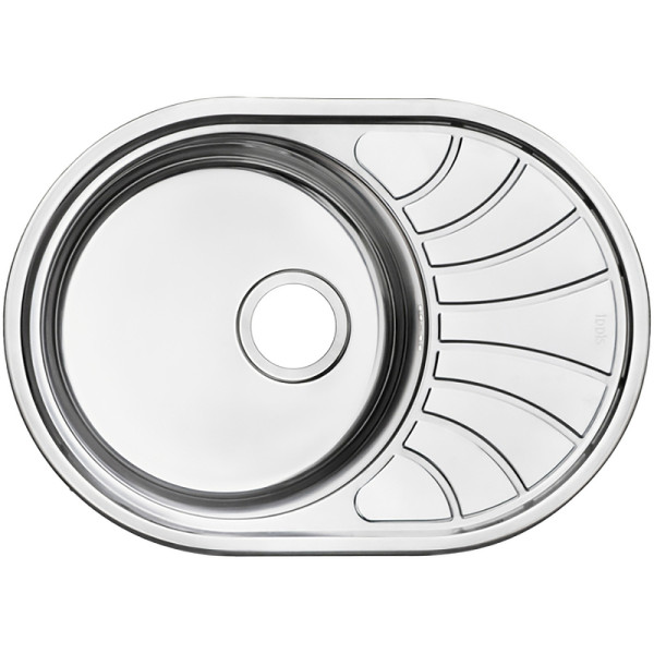 Мойка для кухни врезная Iddis Suno S 65x46 нержавеющая сталь шелк (SUN65SDi77)