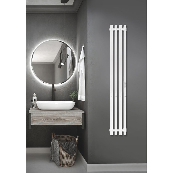 Полотенцесушитель электрический Indigo Style 4 PRO 1200x180 таймер, унив.подкл.RxL, Белый матовый (LSPRE120-18WMRt) Полотенцесушитель электрический Indigo Style 4 PRO 1200x180 таймер, унив.подкл.RxL, Белый матовый (LSPRE120-18WMRt)