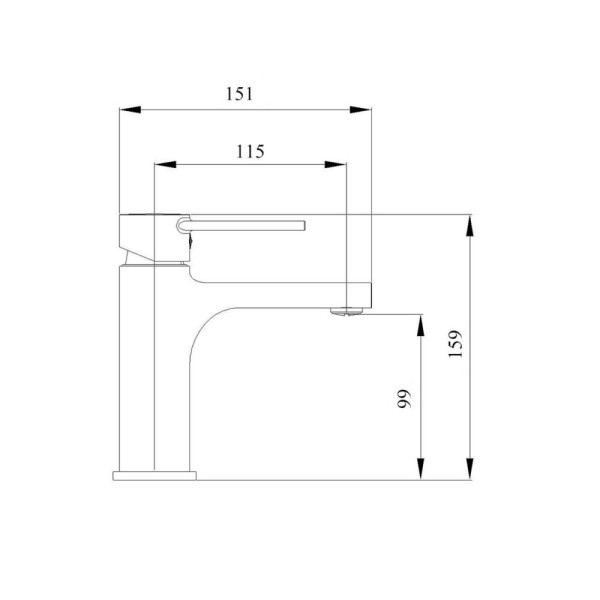 Смеситель для раковины Aquanika Round хром (AQR1015CR) Смеситель для раковины Aquanika Round хром (AQR1015CR)